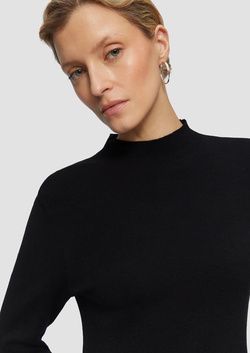 Produktbild S.Oliver Kleid Strick-Kleid mit Stehkragen (40)