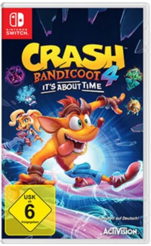 Actual product image Activision Crash Bandicoot 4: It's About Time (Switch, Switch Lite, Switch OLED, DE)