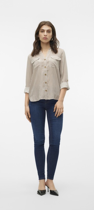 Image du produit Vero Moda Vmbumpy L/S Shirt New Wvn Ga Noos (S)