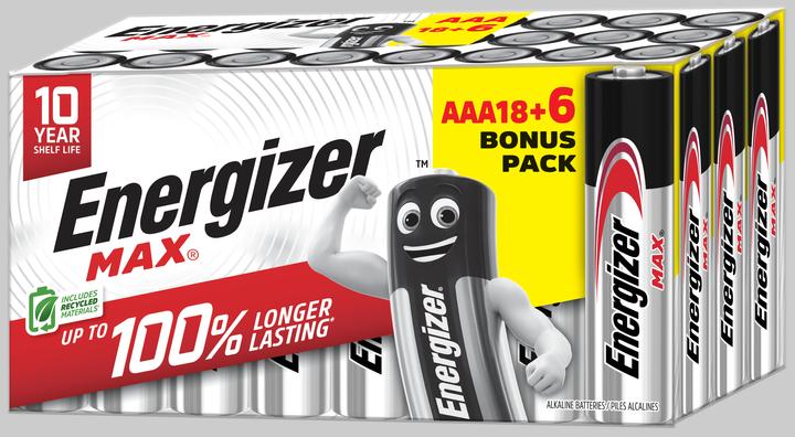 Produktbild Energizer Max (24 Stk., AAA)