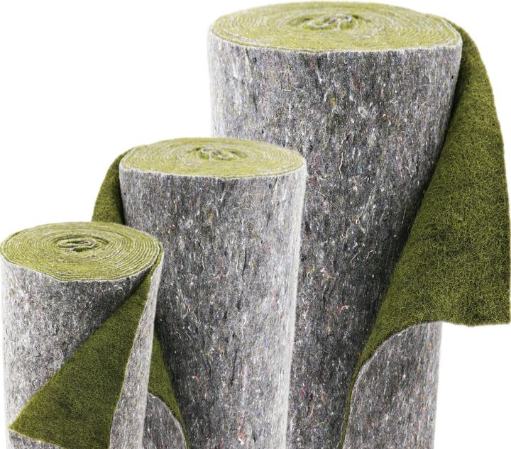 Actual product image Aquagart 80m x 0,5m Ufermatte grün Böschungsmatte Teichrandmatte für die Teichfolie