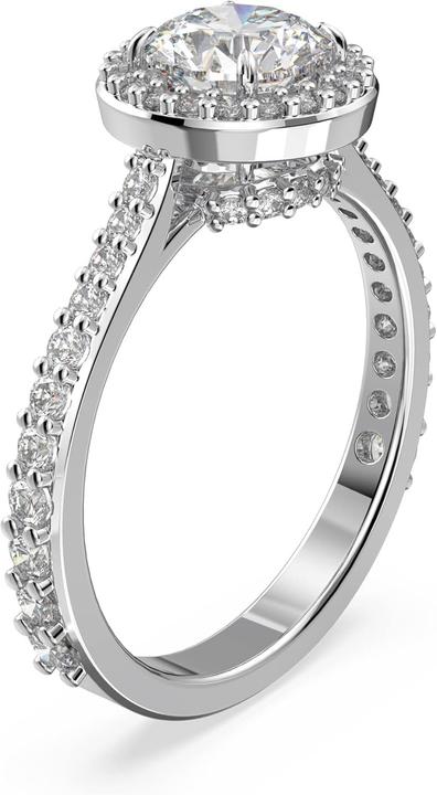 Produktbild Swarovski Constella Cocktail Round Pavé Ring Silber (50)