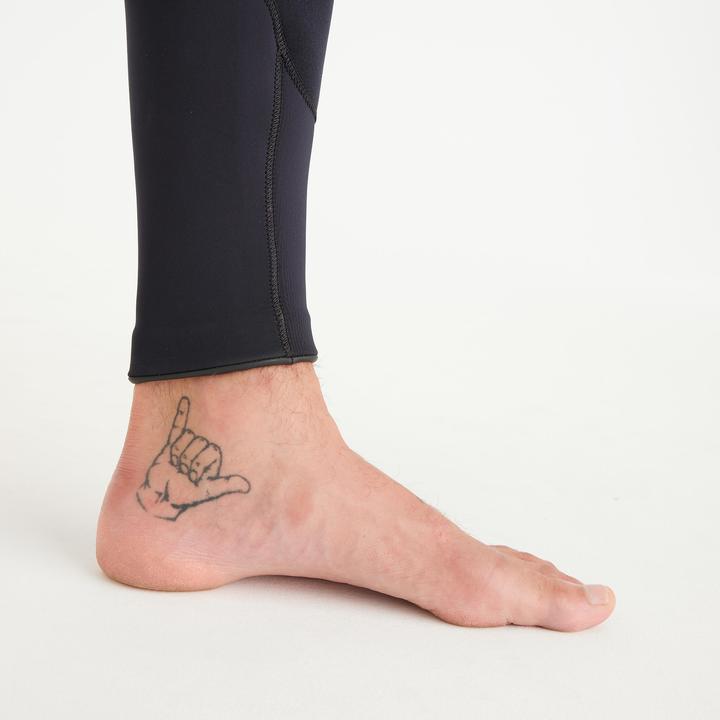 Image du produit Subea Combinaison plongée Homme néoprène 3mm - SCD 900 Kaki Noir (3 mm, M)