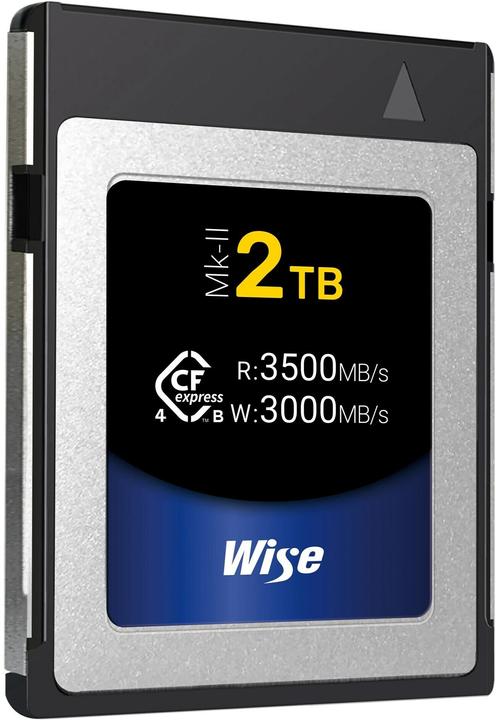 Actual product image Wise CFexpress 4.0 Type B Mk-II 2TB WI-CFX4-B2048M2 (2048 GB, CFexpress type B)