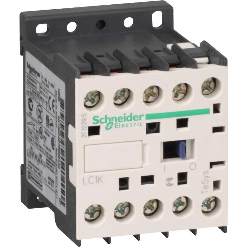Schneider Electric Contattore di potenza, 4p, 20A/AC1, bobina 240V LC1K09004U7, Relais