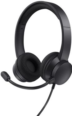 Actual product image Trust HS-260 USB-ENC PC HEADSET (Cable, USB-A)