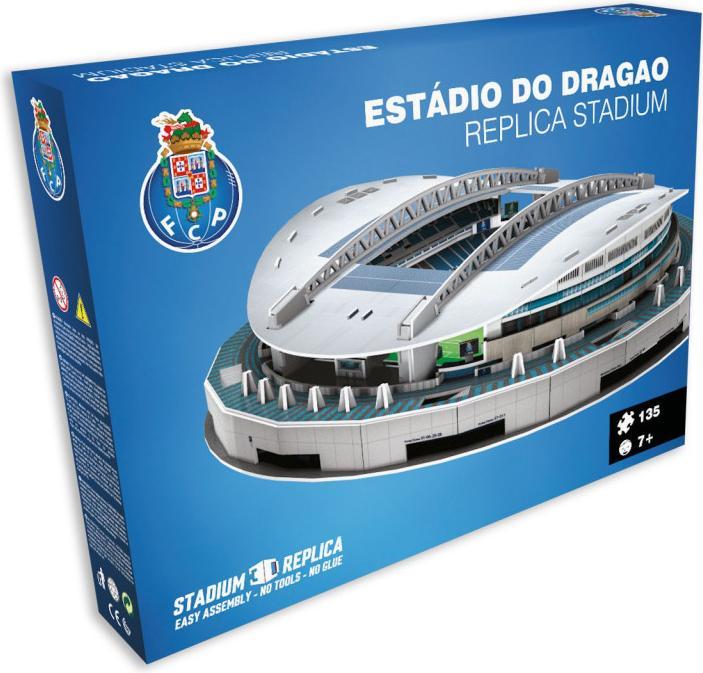 Actual product image Nanostad FC Porto Estadio O Dragao Stadium 3D Puzzle (135 pieces)