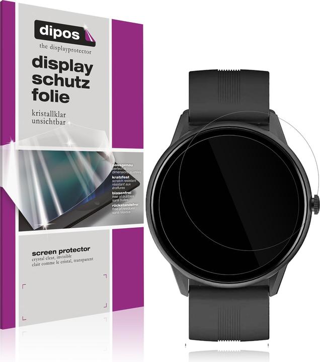 Image du produit Dipos Film de Protection d’écran Crystalclear (Lytimes 1,3 pouces Smartwatch)