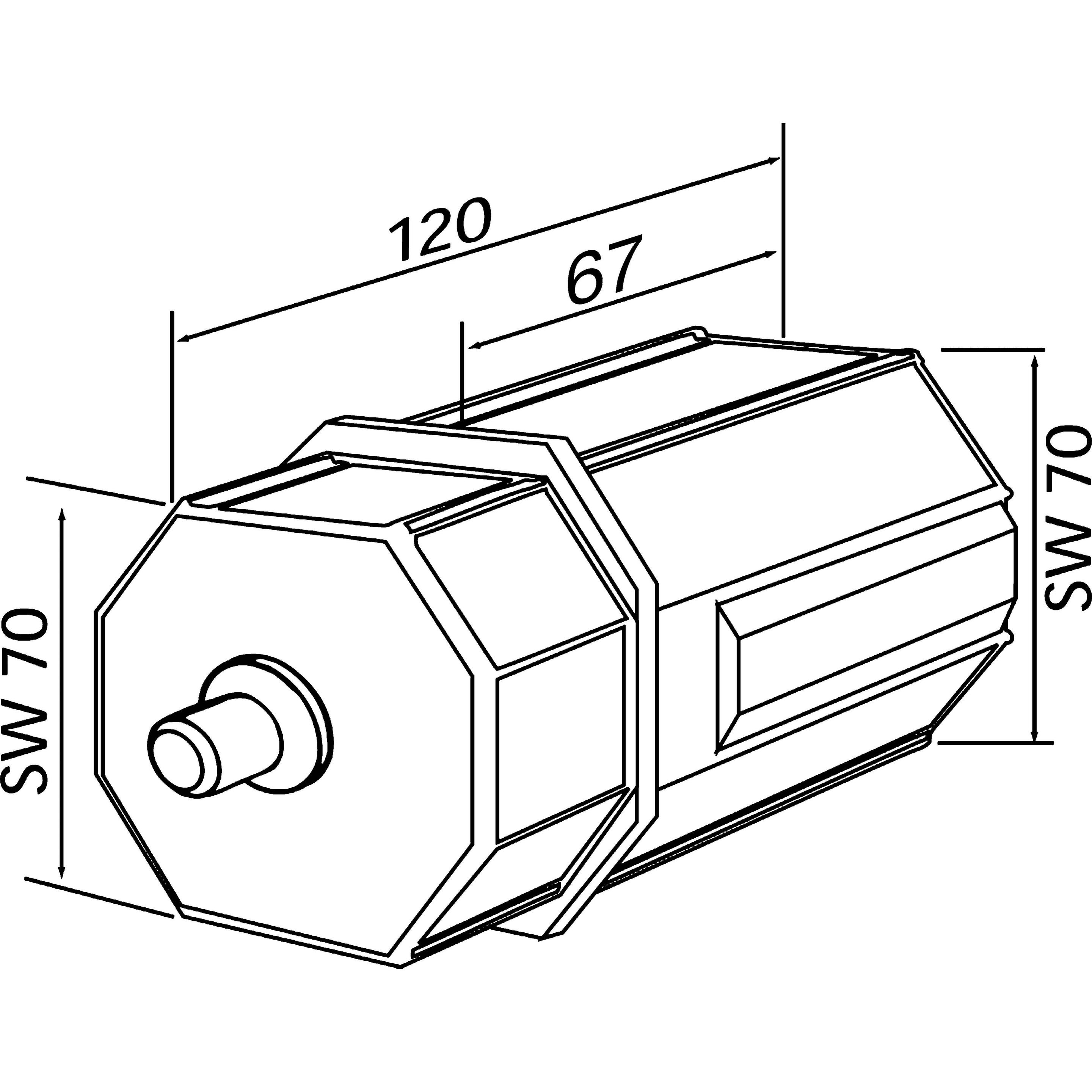 Rademacher, Accessori per la tecnologia di guida, Capsula a rullo in plastica