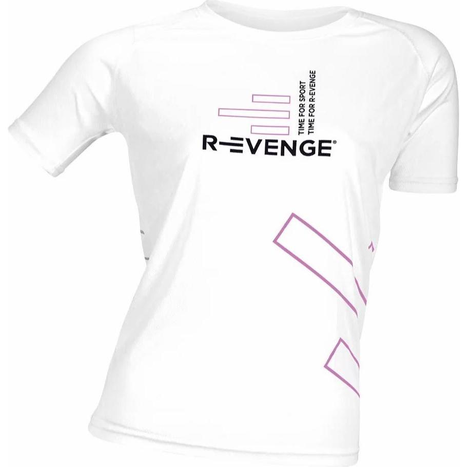 R-Evenge, Damen, Sportshirt, Trikot Frau (M), Weiss, M