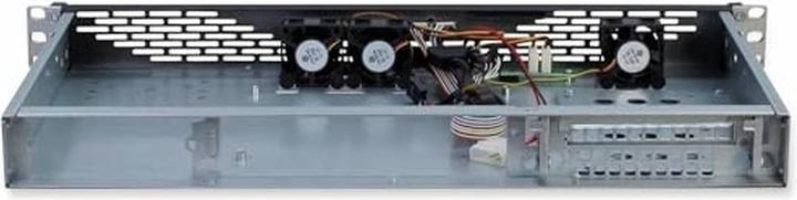 Actual product image Intertech IPC 1HU-K-125L 48,26cm 19inch 1RU IPC enclosure w. 1x 8,9cm 3,5inch int. o 2x 6,35cm 2,5inch i...