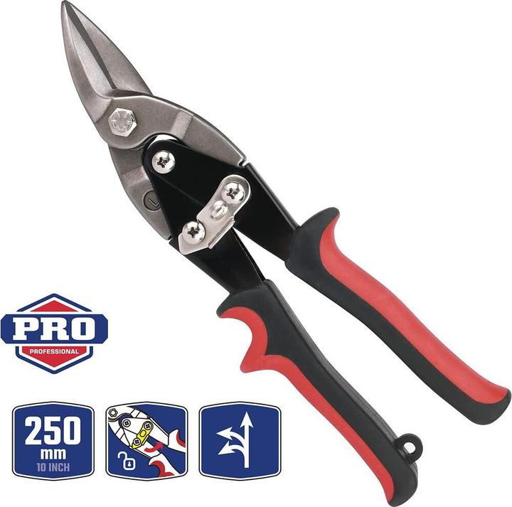 Produktbild Workpro Blechschere Linkshänder 250 mm WP214016 (250 mm)