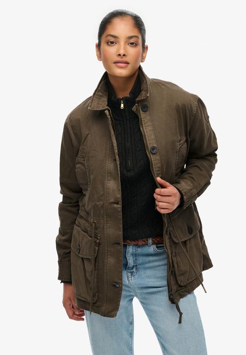 Produktbild Superdry Taille niedrige Damen Parka (S)