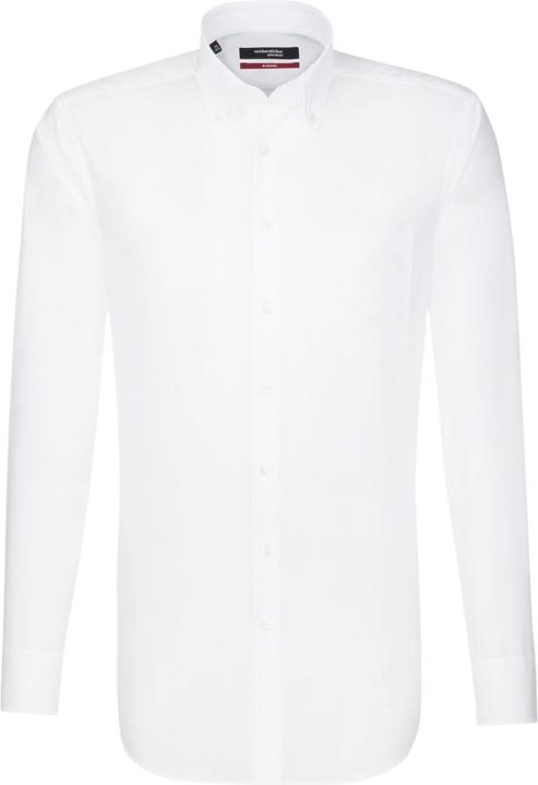 Immagine prodotto Seidensticker Camicia Modern Fit Button-down non stirata bianca (38)
