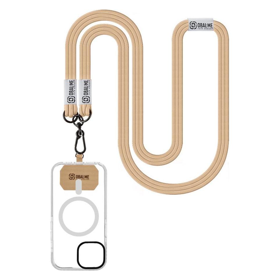 Obal:Me NeckTag Trio Phone Strap Khaki (57983126820)