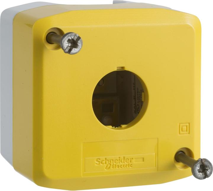 Actual product image Schneider Electric Empty housing XALD, 1 hole, plastic, XALK01CUST01 (Housing)