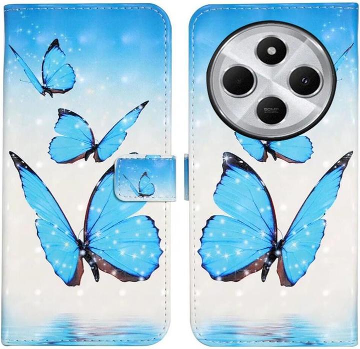 Schmetterling blau