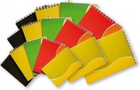 ART Notebook with a spiral SMLT, A7, 50 sheets, squared (Special ruling, Hardcover)