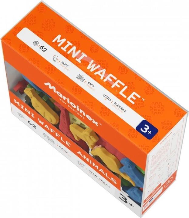 Actual product image Marioinex Mini Waffel 62 Stück Tiere