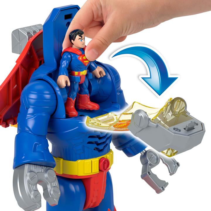 Image du produit Imaginext DC Super Friends Superman Insider en exo-costume
