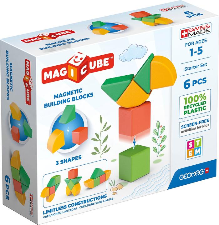 Produktbild Geomag Shapes GREEN line Starter Set