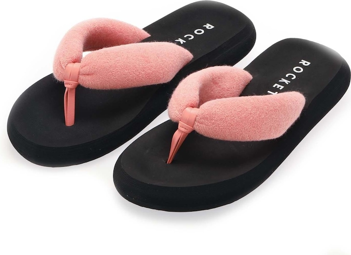 Actual product image Rocket Dog Womens/Ladies Sunset Puffer Flip Flops (38)