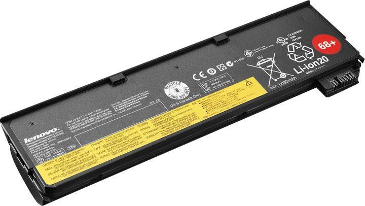 Image du produit Lenovo Batterie ThinkPad 68+ (6 cellules) T440/T440s/X2 (6 cellules, 6600 mAh)