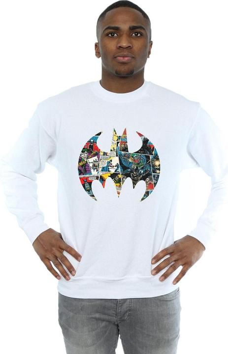 Immagine prodotto Felpa in cotone con logo del fumetto Batman (XXL)