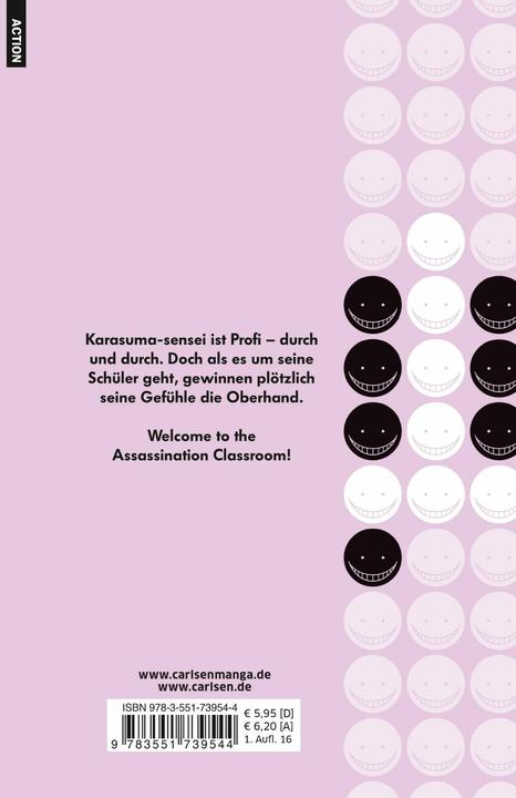 Produktbild Assassination Classroom, Band 13 (Deutsch, Yusei Matsui, 2016)
