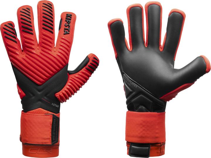 Actual product image Kipsta Women's/men's goalkeeper gloves - CLR F900 red (9)