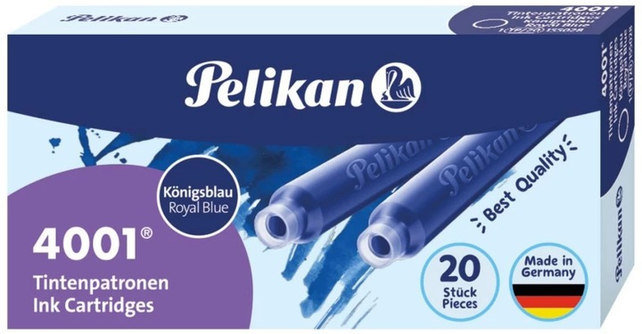 Produktbild Pelikan 4001 (Füllertinte, Königsblau)