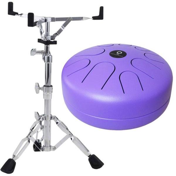 Aquadrum Air NBC Tongue Drum mit Pearl S-830 Ständer (Perkussion), Perkussion