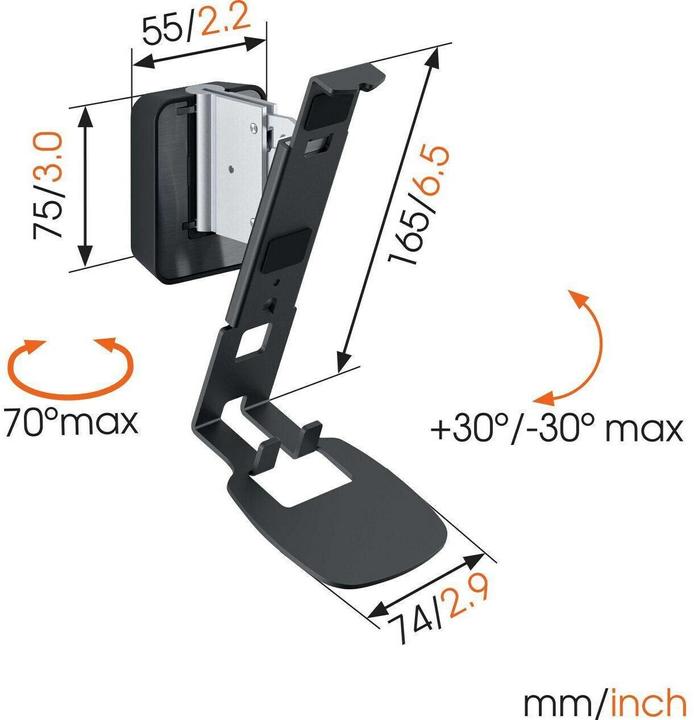Produktbild Vogels Sound 4201 (1 Stk., Wandmontage, Schwenkbar, Neigbar)