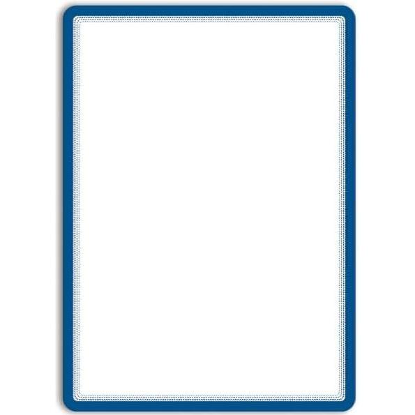 Tarifold, Informationsschild, Info-Rahmen Magneto A3 selbsthaftend /Verschluss Magnet VE=2 Stück blau