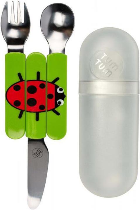 Actual product image Tum Tum Cutlery set with practical box