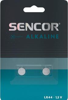 Sencor Einmal alkalisch Batterie LR44, 2-pack (2 pcs., LR44)