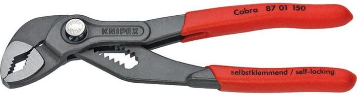 Actual product image Knipex Cobra Hightech Water Pump Pliers 87 01 150 SB (150 mm)