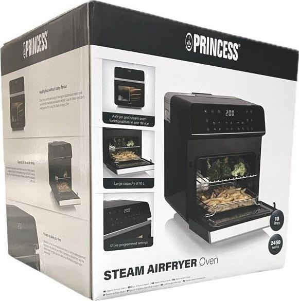 Immagine prodotto Princess 01.182085.01.001 Friggitrice ad aria calda 1550W Preselezione temperatura, funzione timer, radio ad