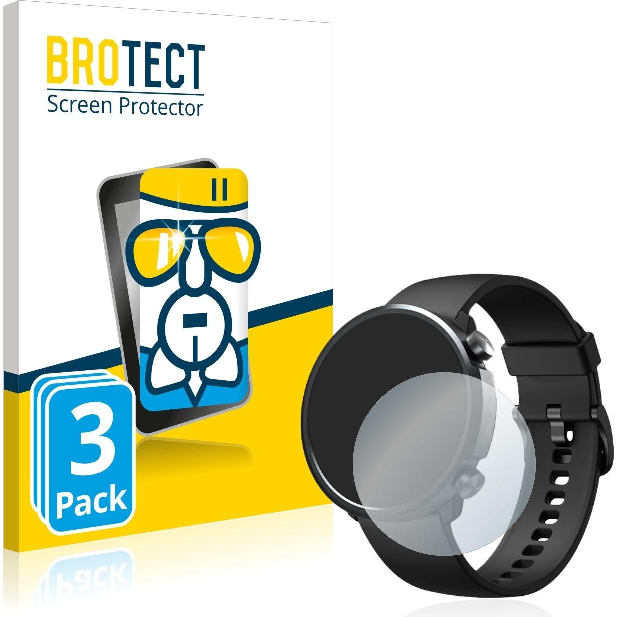 Thumbnail - BROTECT AirGlass Panzerglasfolie, Smartwatch Zubehör, Transparent