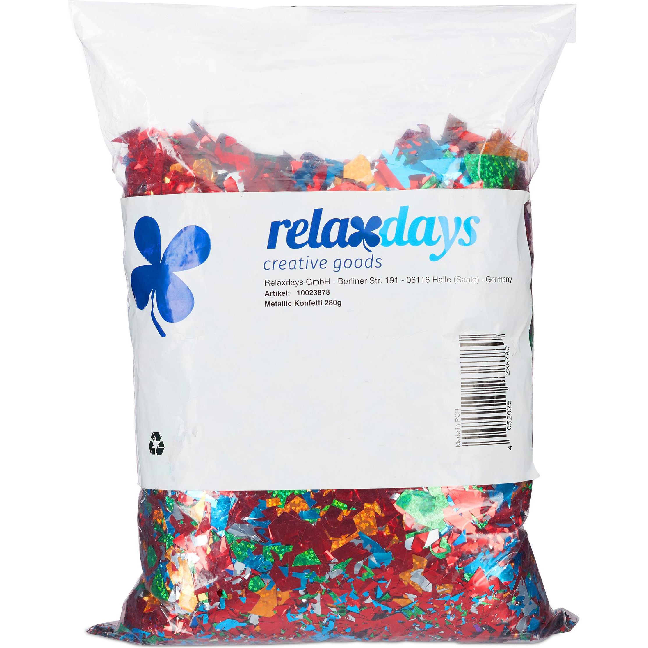 Relaxdays XXL Konfetti Sack