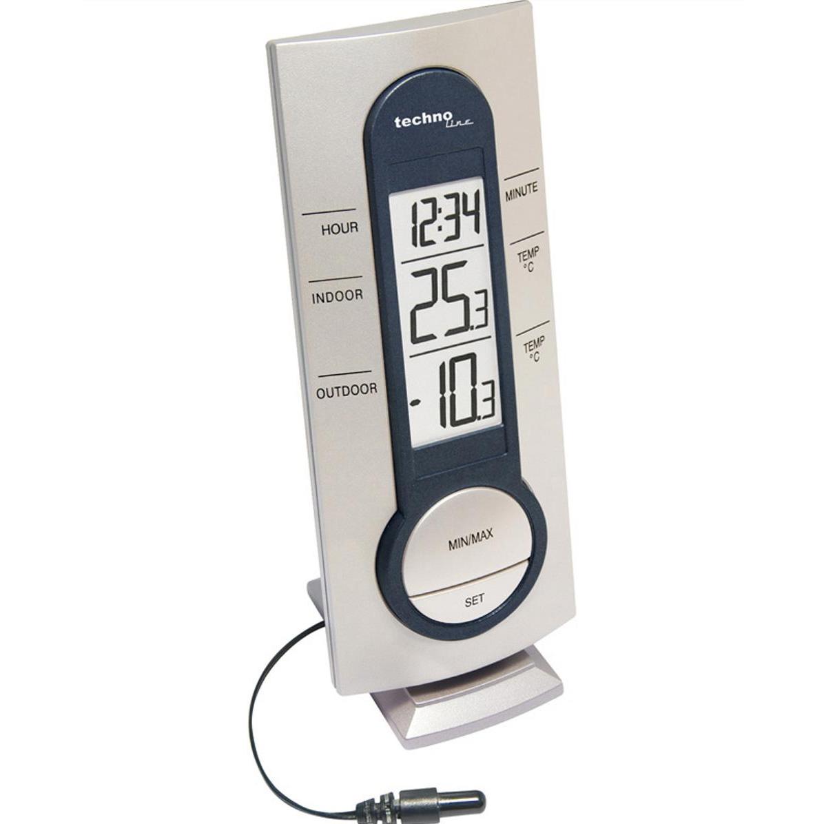 Thumbnail - Technoline Ws 7033, Wetterstation, Silber
