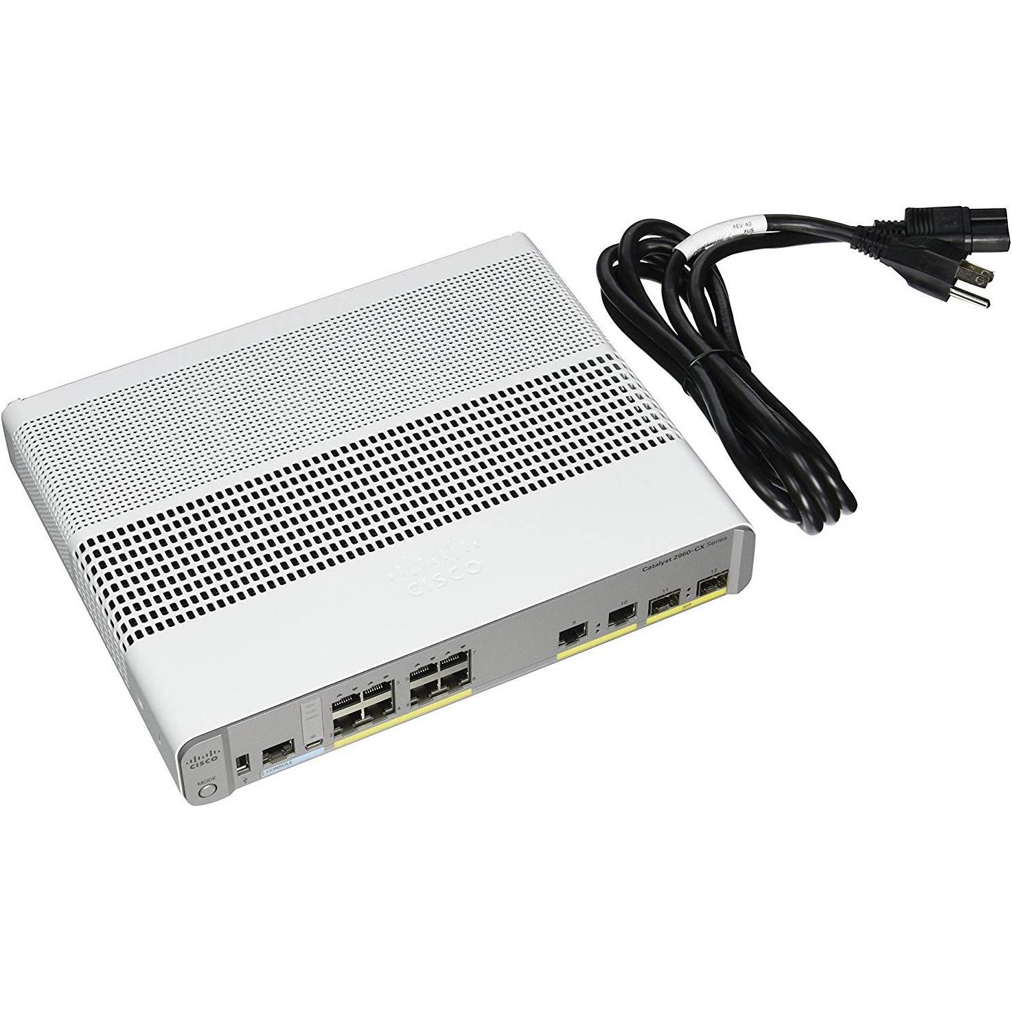 Thumbnail - Cisco Catalyst 2960-CX (8 Ports), Netzwerk Switch, Silber