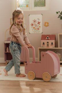Produktbild Little Dutch Puppenwagen aus Holz