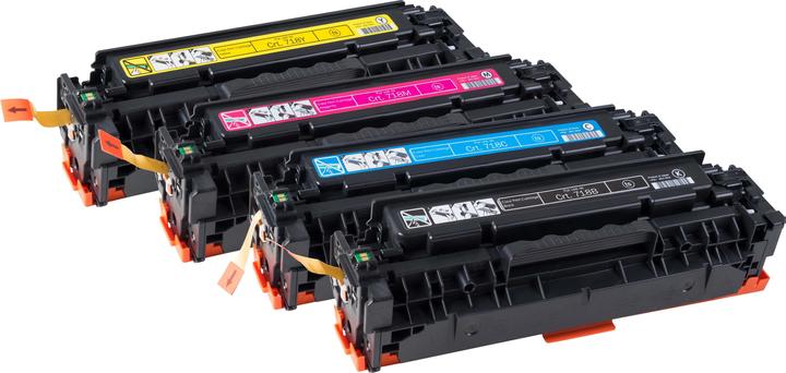 Tonerfabrik Komp. Toner SET Crt. 718 (BK, C, M, Y)