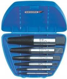 Produktbild Gedore 8551-55 Schraubenausdreher-Satz 5-teilig M3-M18
