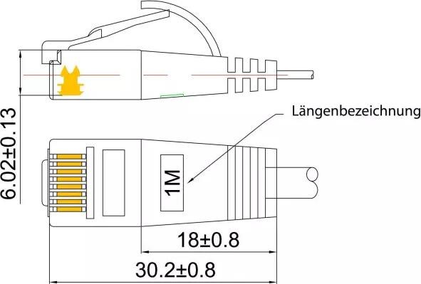 Produktbild Wirewin Slim Toughkabel (STP, CAT6, 10 m)