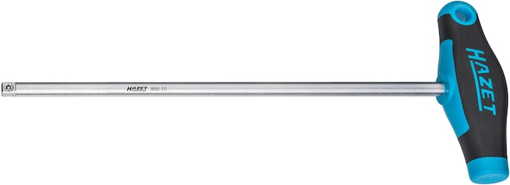 Produktbild HAZET Steckgriff mit T-Griff 866-10 ∙ Vierkant 6,3 mm (1/4 Zoll) ∙ 295 mm