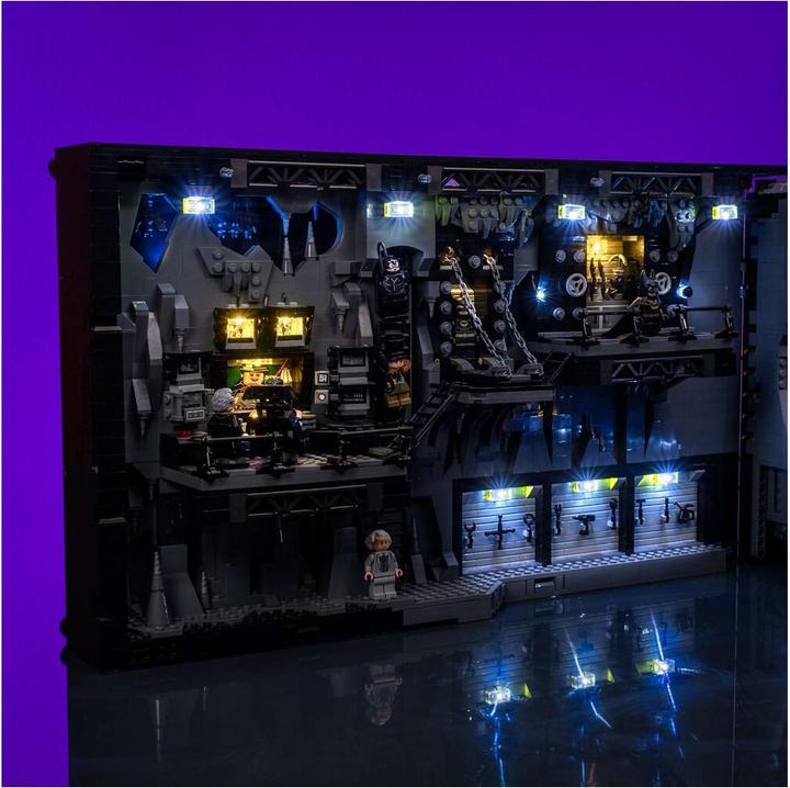 Produktbild Light my bricks LMB 2.0 LED Licht Set für LEGO® 76252 Batman - Bathöhle – Schaukasten