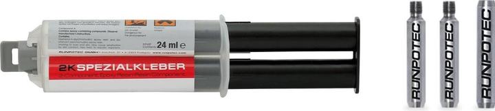 Runpotec RUNPO 20385 Repair set GF9 thread RTG Ã12mm 4-piece f.glass fibre rod Ã9mm