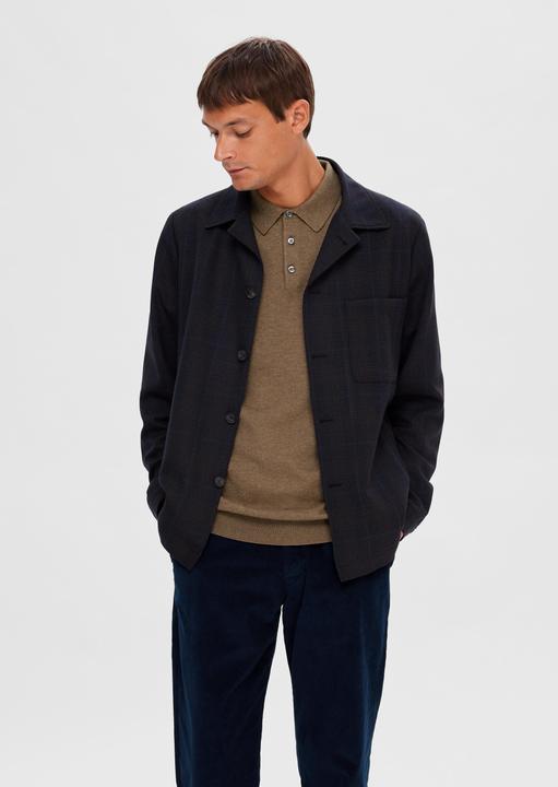 Produktbild Selected Langärmeliger Strick Polo shirt (M)